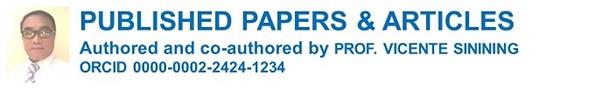 Published papers authored and co-authored by Prof. Vicente Sinining.