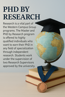 PhD by reseach program