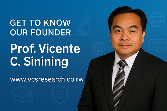 Know the founder, Prof. Vicente C. Sinining, PhD, PDCILM 